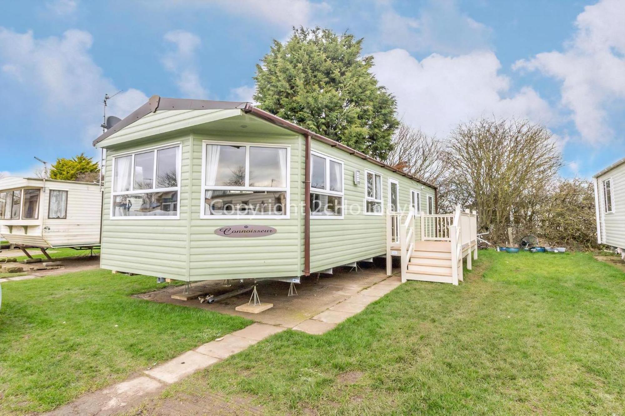 Lovely Caravan For Hire With Decking At Skipsea Sands In Yorkshire Ref 41015Wf Barmston Exterior foto